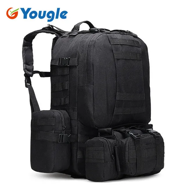 50L Molle Tactical Outdoor Assault Military Rucksacks Backpack