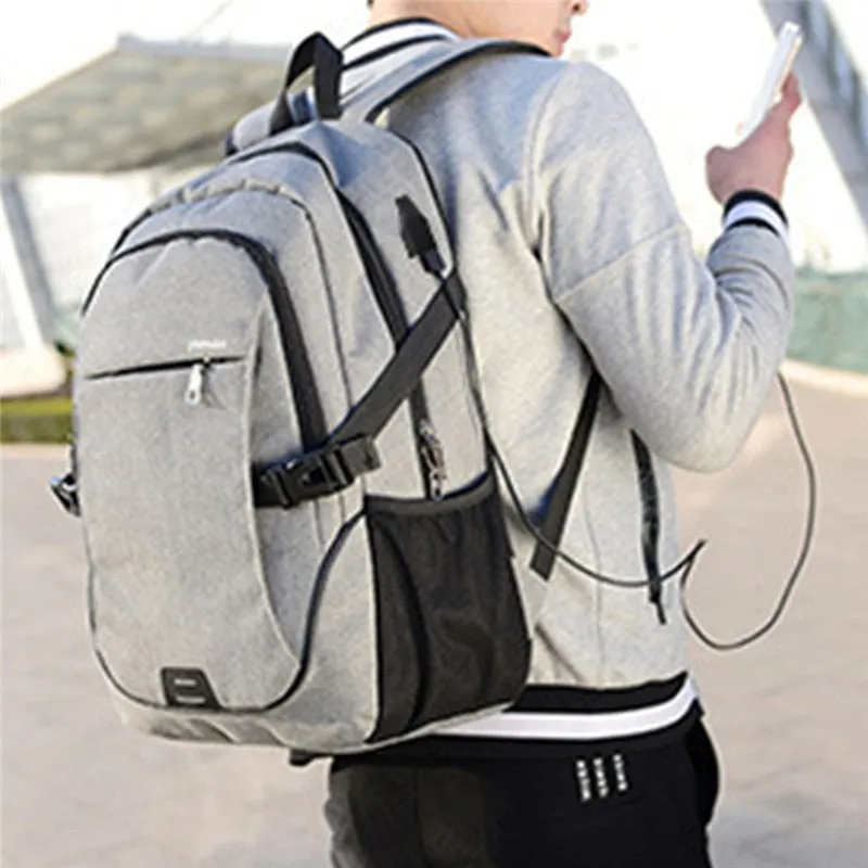 Anti Theft Usb Backpack   Business Large Capacity Backpack Men & Women