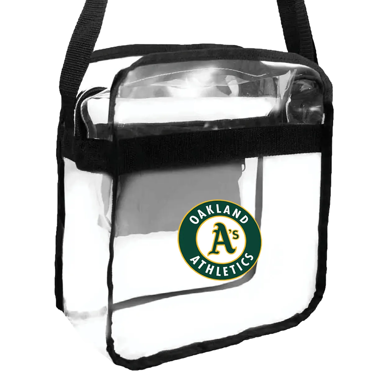 A's Clear Carryall Crossbody