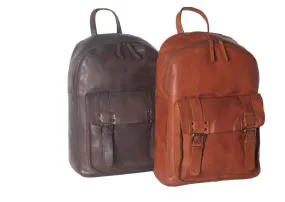 Ashwood Shoreditch Vintage Tan Leather Backpack