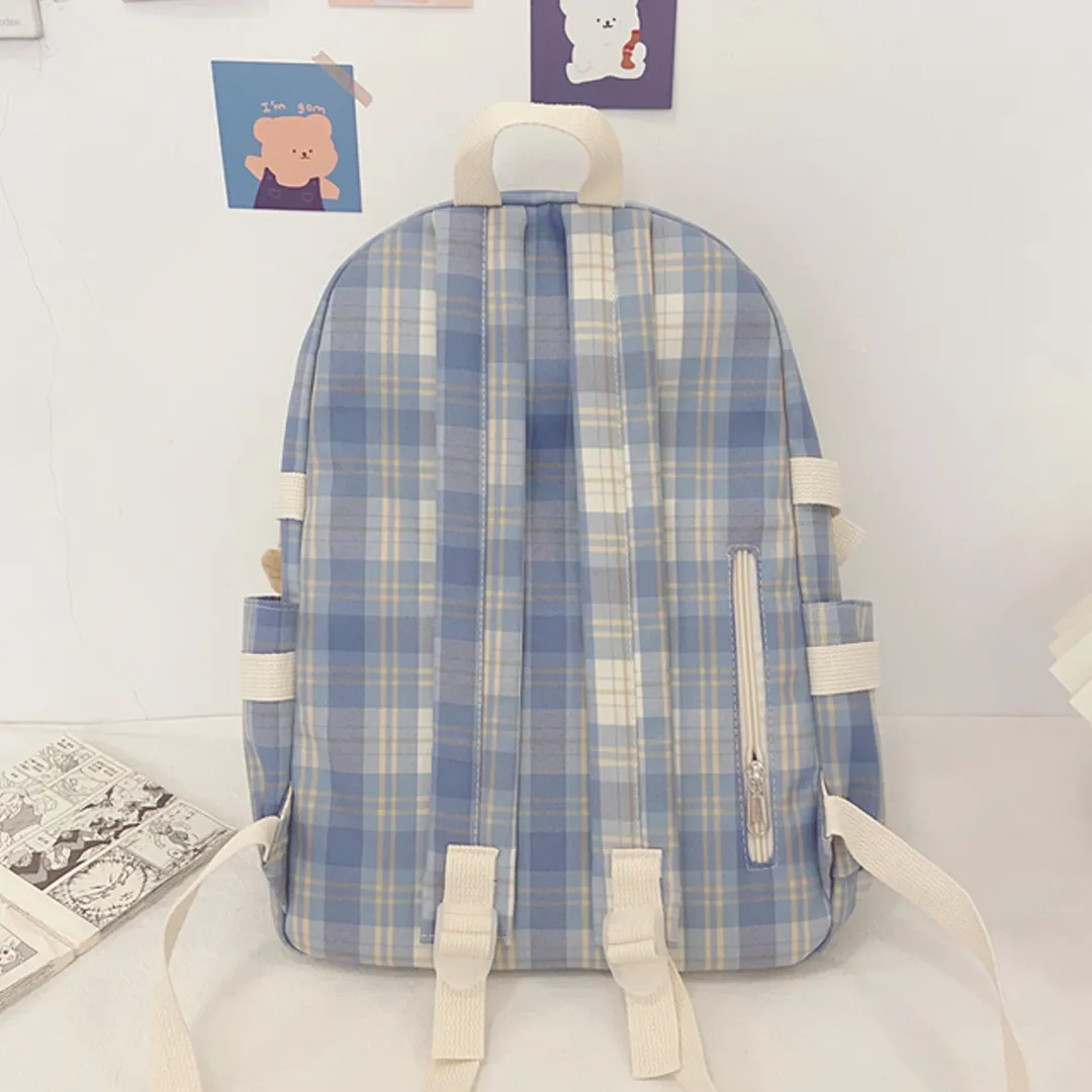 Carry Comfort and Cuteness: The Kawaii Multi-Pocket Backpack