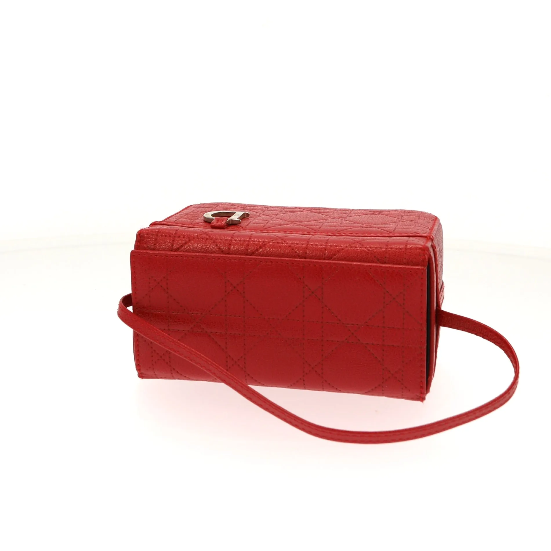 CHRISTIAN DIOR Handbag in Red Leather