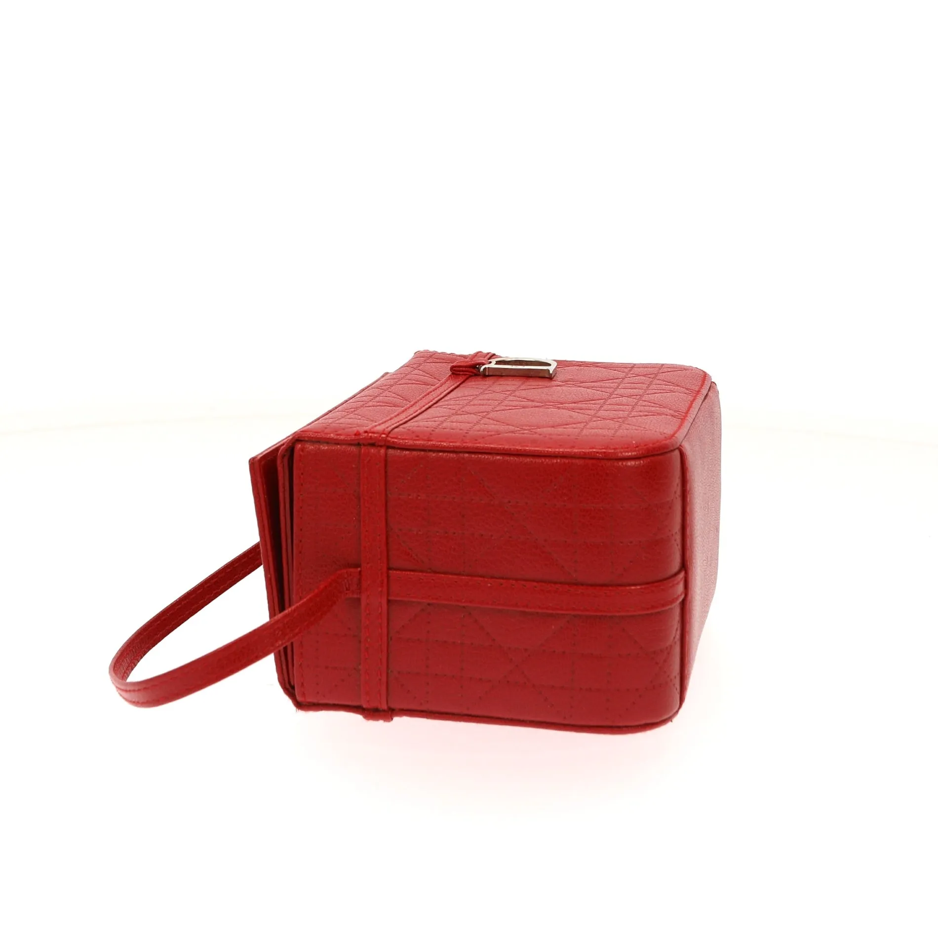 CHRISTIAN DIOR Handbag in Red Leather