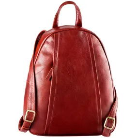 Derek Alexander Leather Bristol Rear Opening Backpack