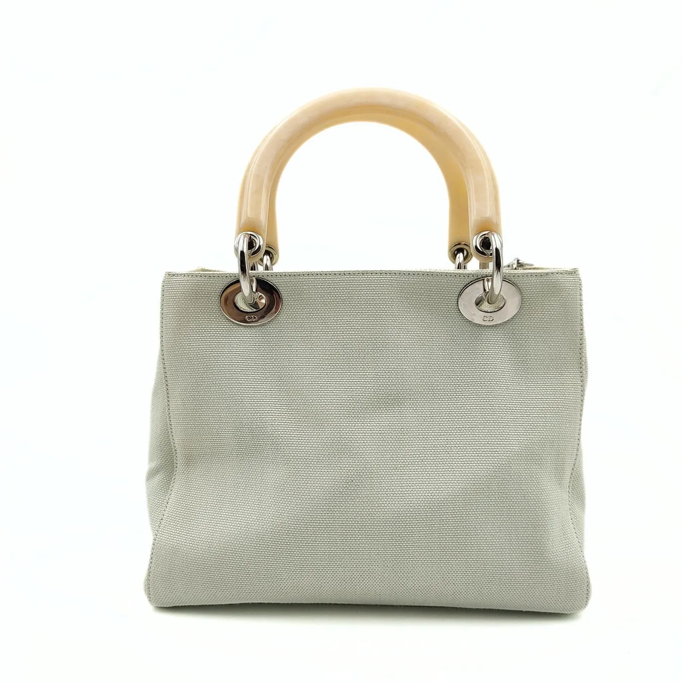 DIOR Christian Lady bag in pastel water green canvas