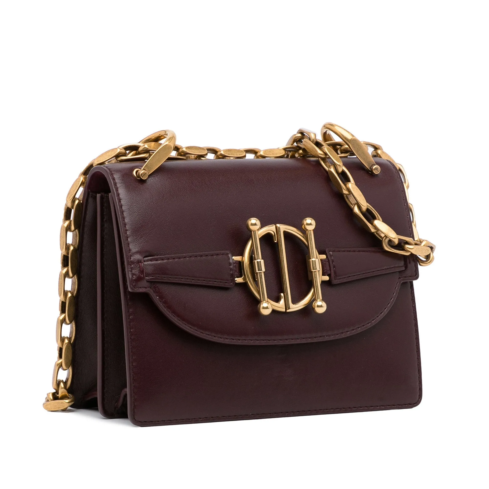 Dior Diordirection Burgundy Leather