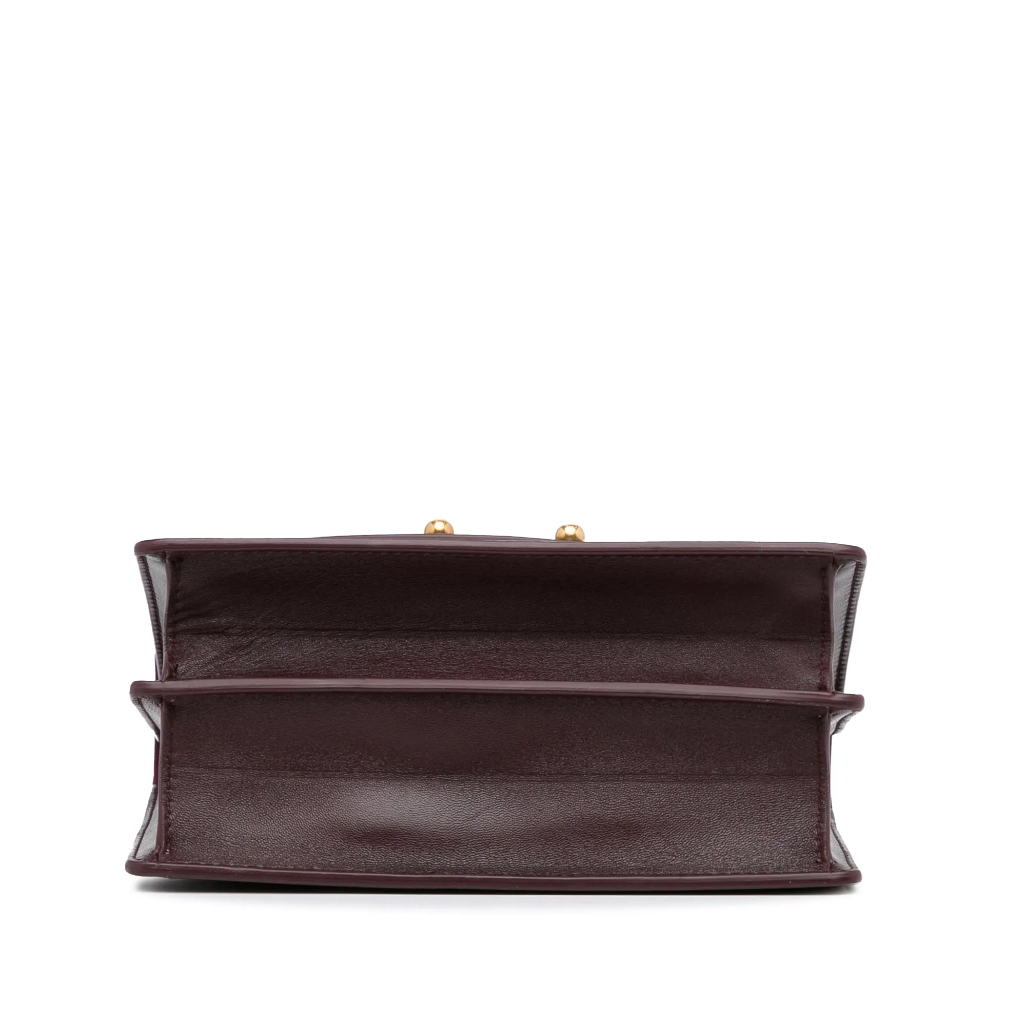 Dior Diordirection Burgundy Leather