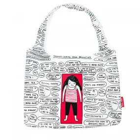 Gemma Correll Shopping Bag - Thoughts During Yoga Relaxation