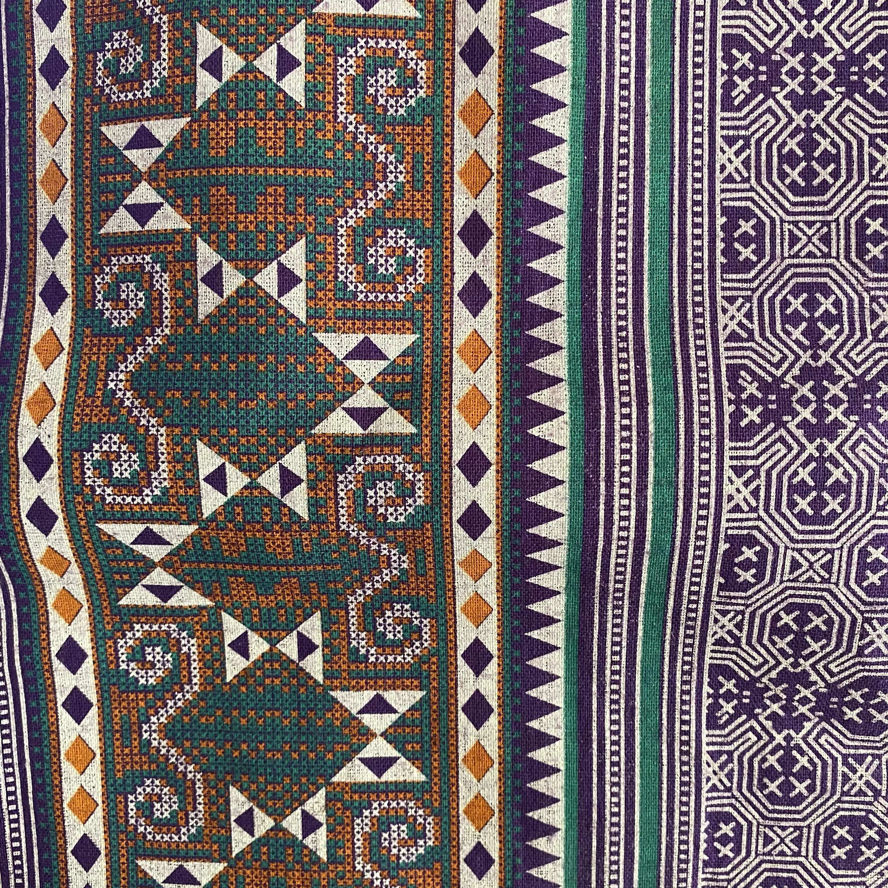 Geometric Hmong Yoga Bag - Thailand