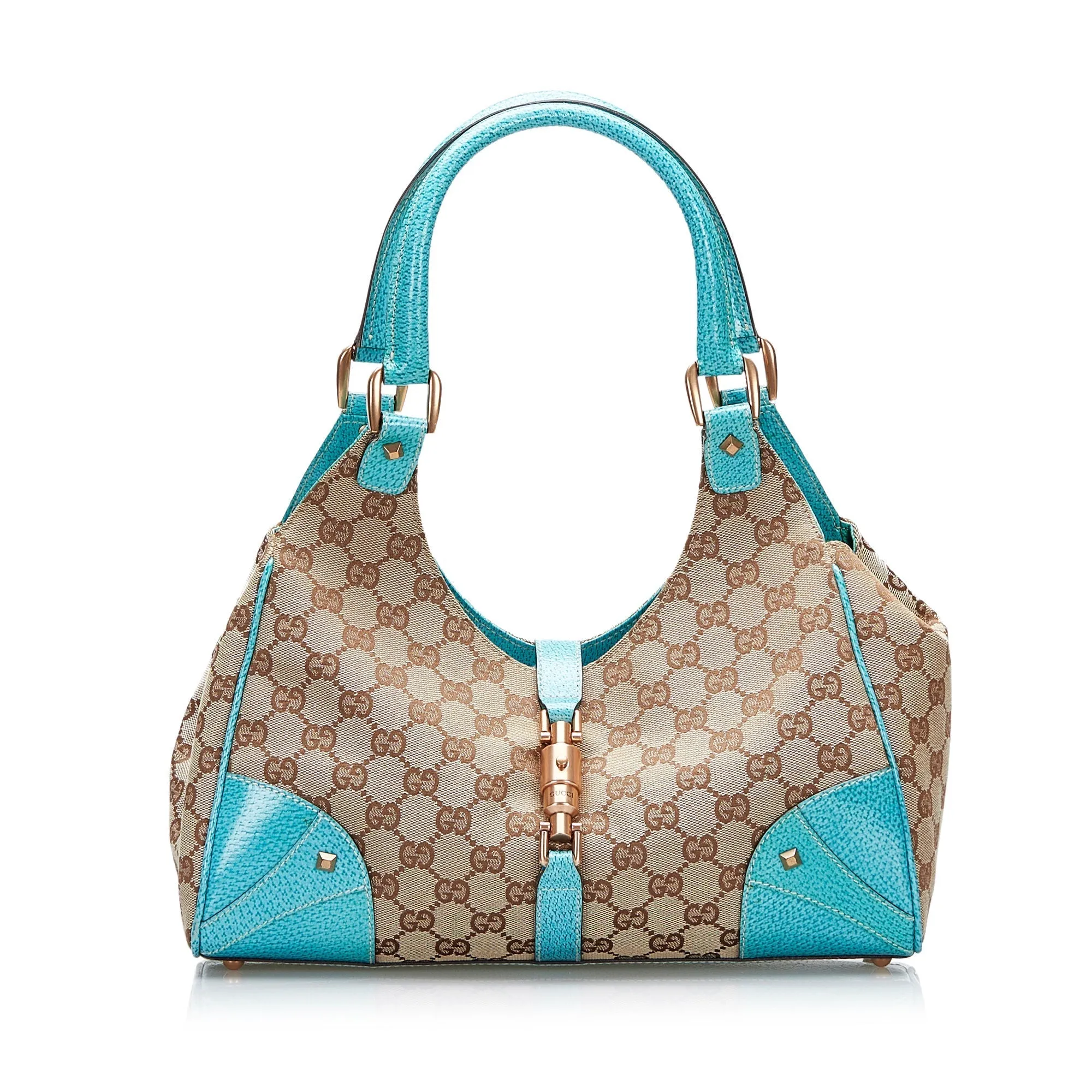 Gucci Nailhead Jackie Brown GG Canvas