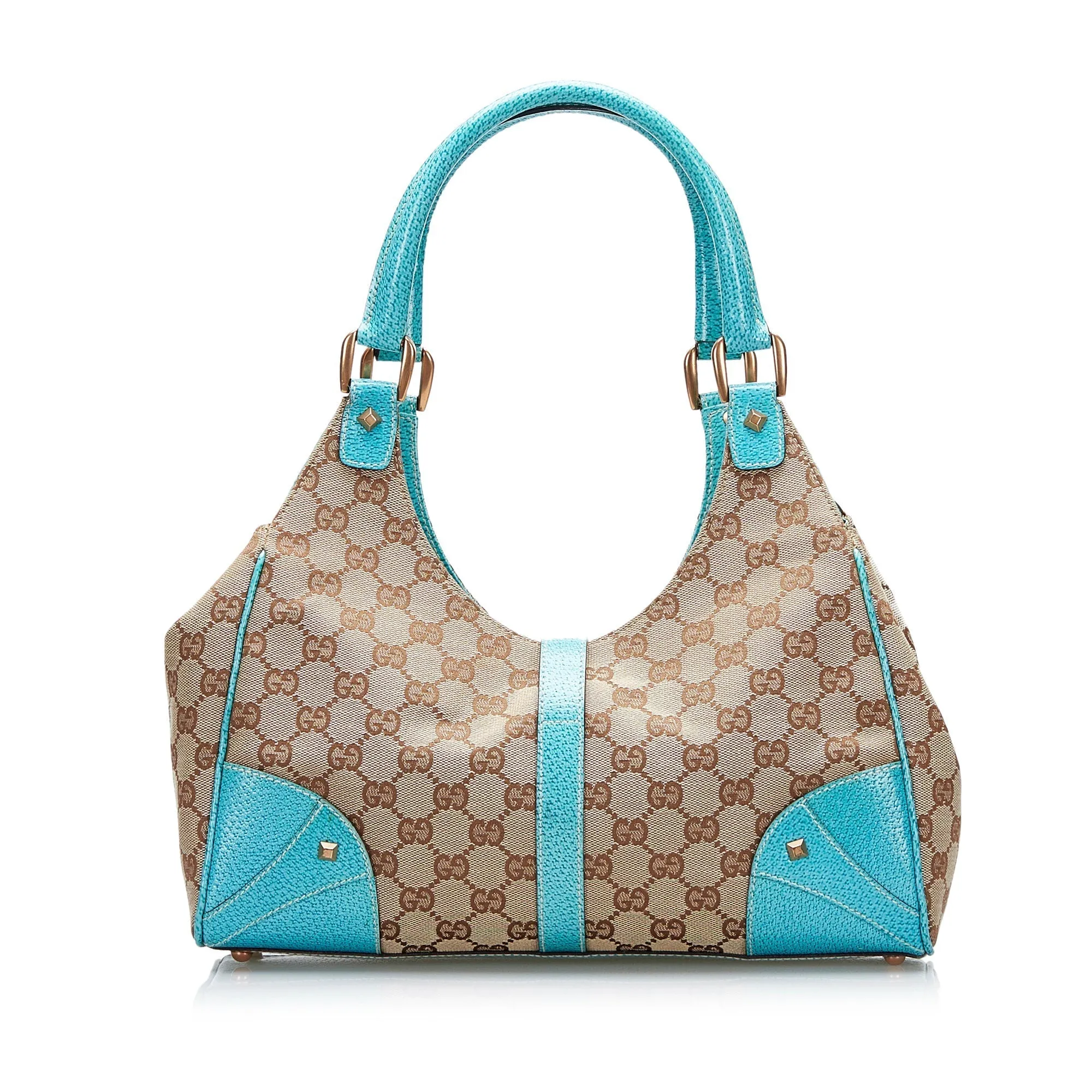 Gucci Nailhead Jackie Brown GG Canvas