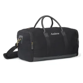 Heritage Supply Personalized Black Duffel Bag