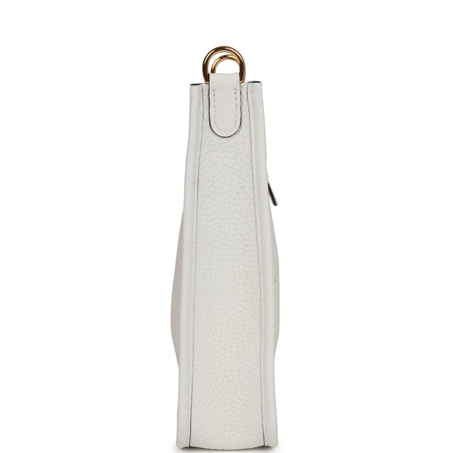 Hermes Evelyne TPM New White Clemence Gold Hardware