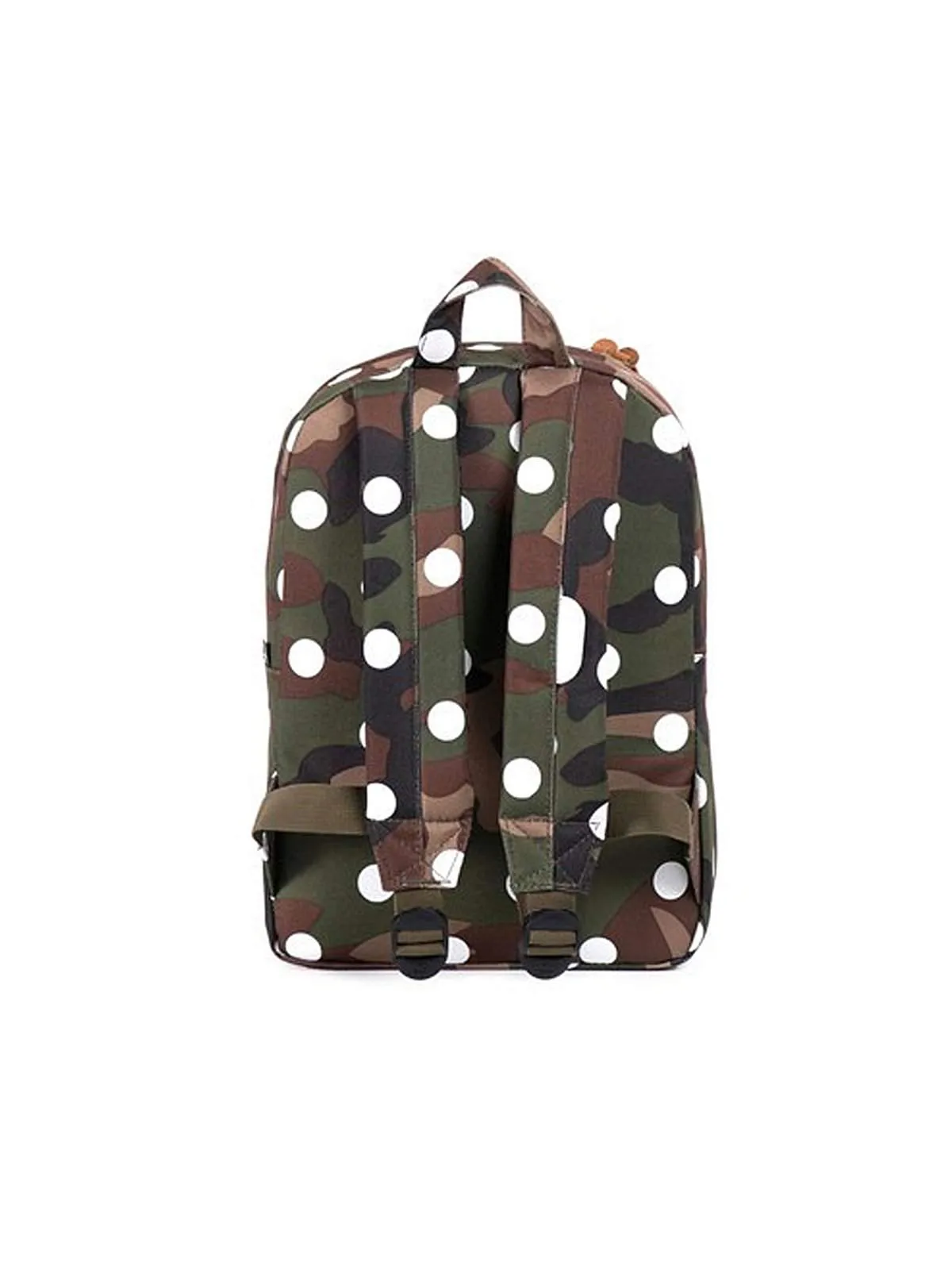 Herschel Heritage Woodland Camo/Polka Dot/White Rubber