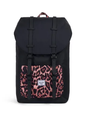 Herschel Little America Backpack Black Desert Cheetah 25L