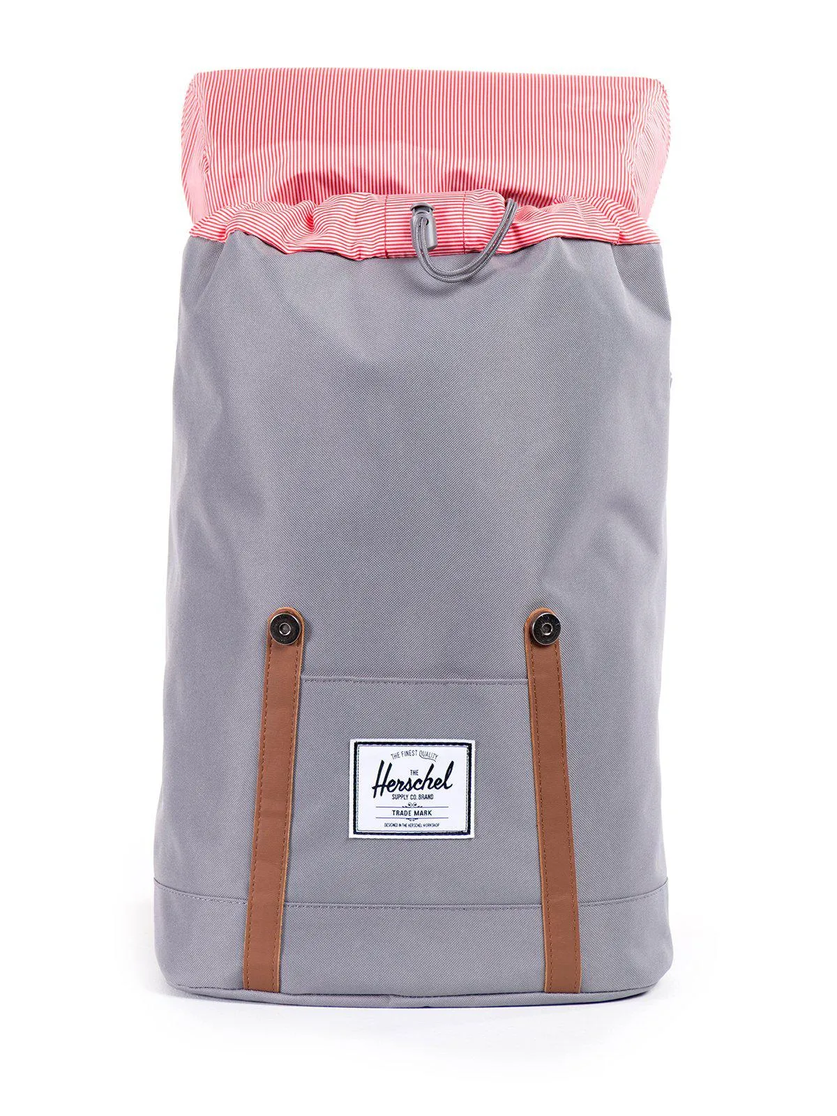 Herschel Retreat Backpack 600D Poly Grey Tan 19.5L