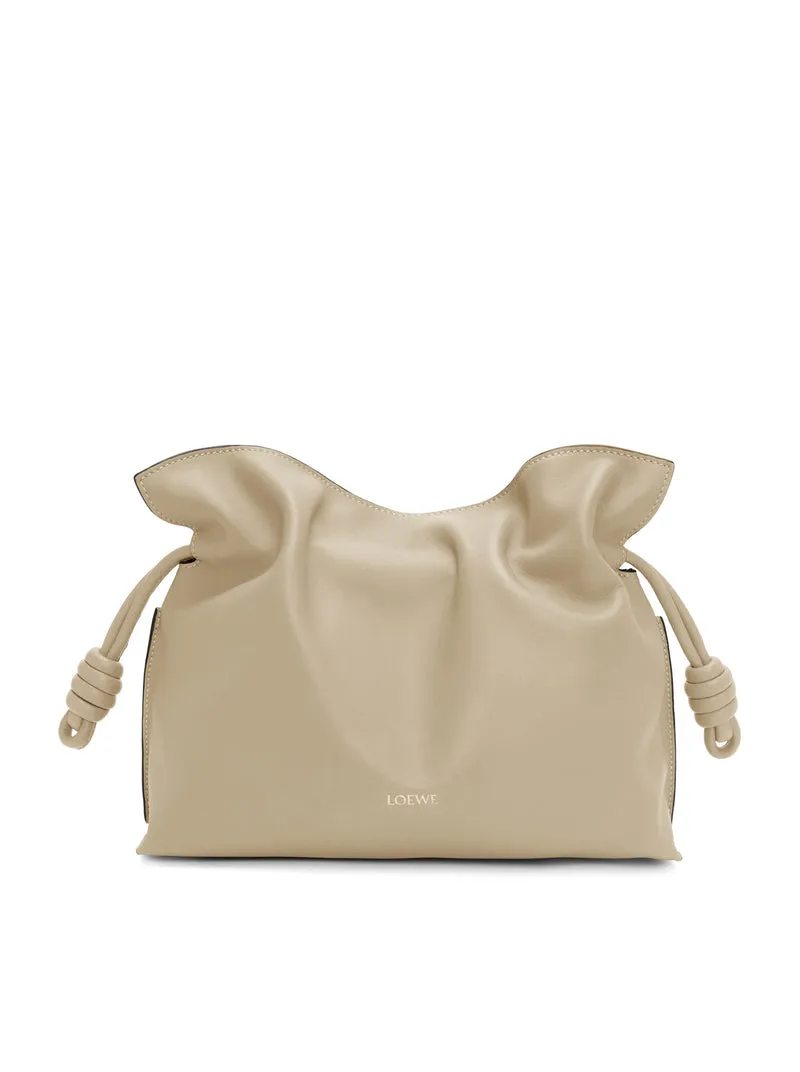 Loewe Women Flamenco Clutch Medium Bag In Calfskin Nappa