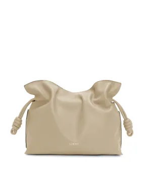 Loewe Women Flamenco Clutch Medium Bag In Calfskin Nappa