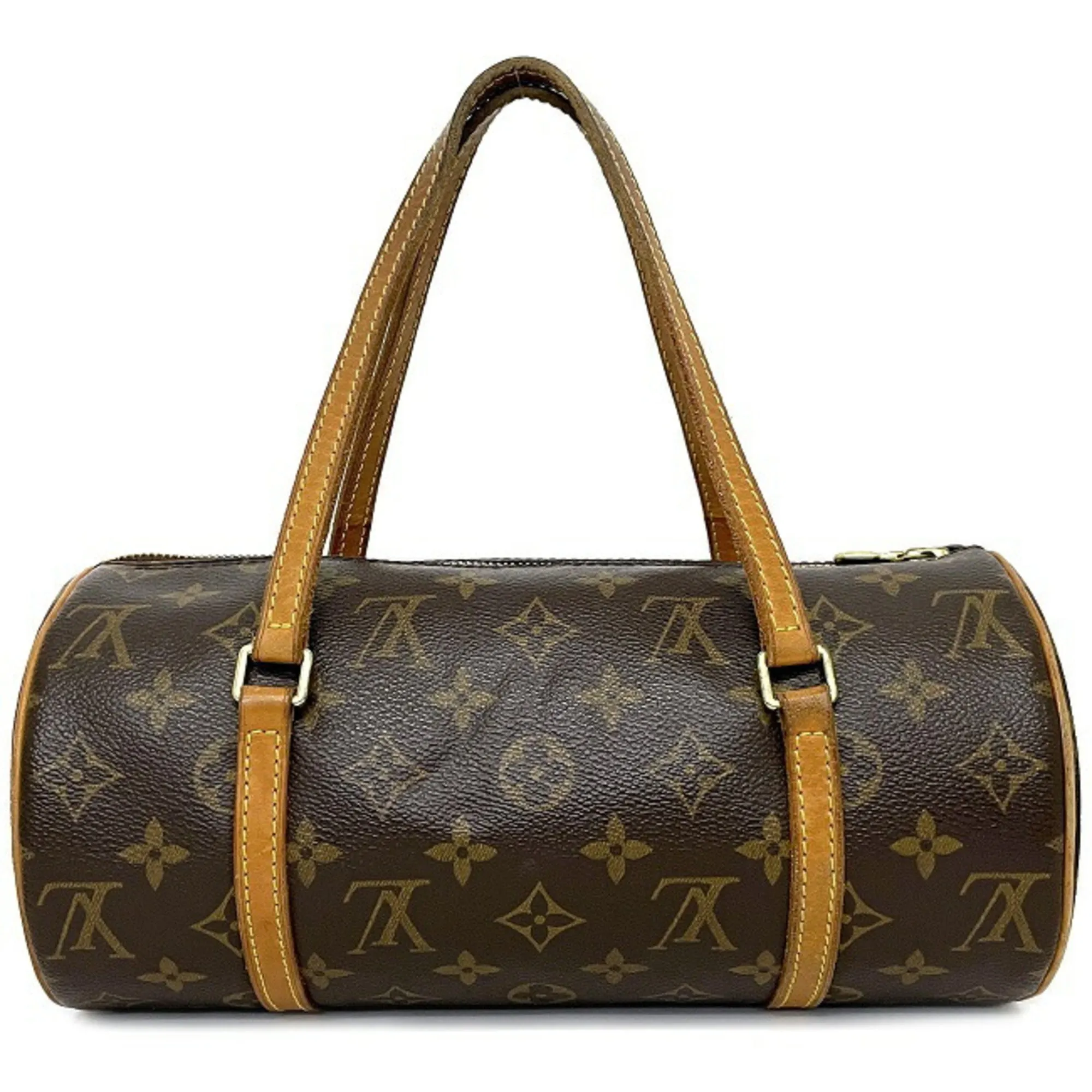 Louis Vuitton Boston Bag Papillon 26 Brown Monogram M51386 Canvas Leather DU0064 LOUIS VUITTON Handbag Women's Nume