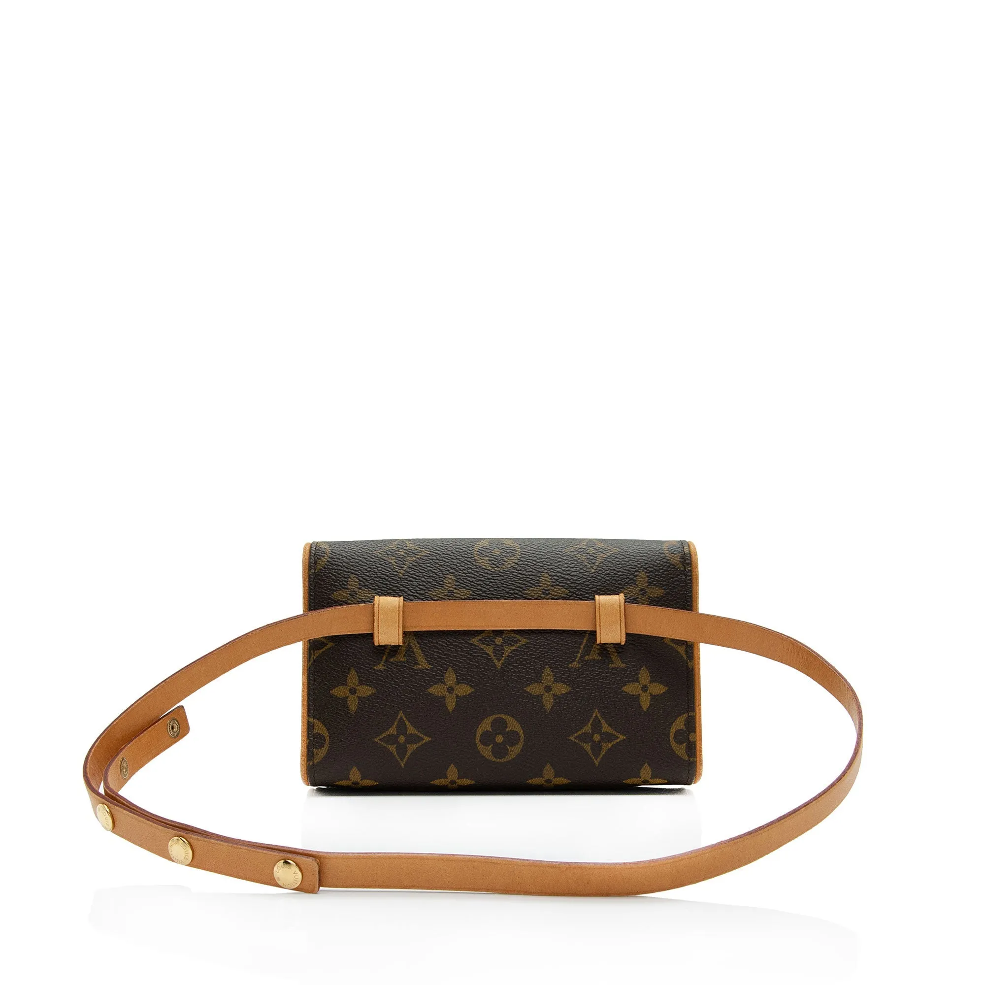 Louis Vuitton Monogram Canvas Pochette Florentine Small Belt Bag (SHF-YFDE2f)