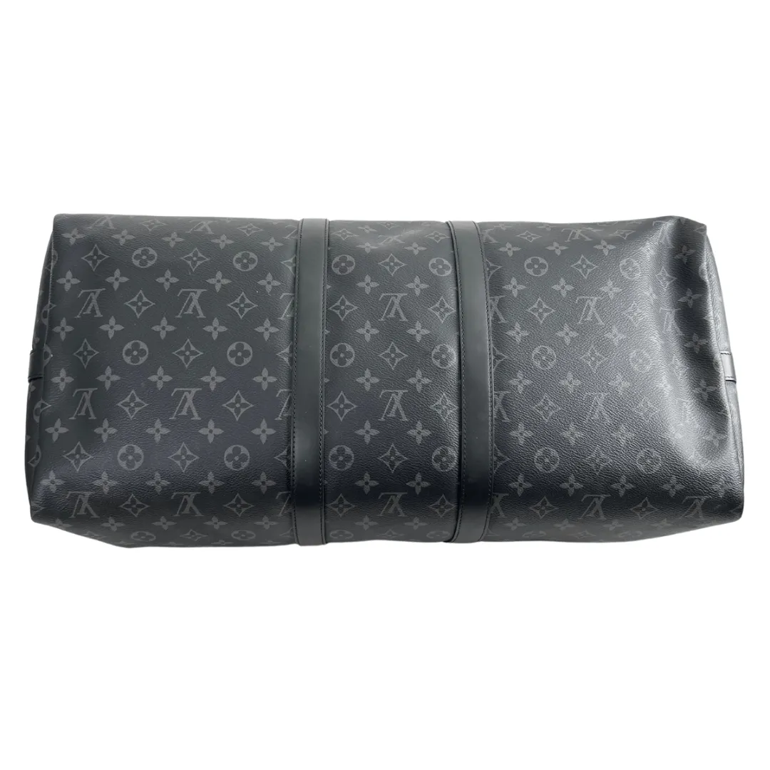 Louis Vuitton Monogram Eclipse Keepall Bandouliere 55