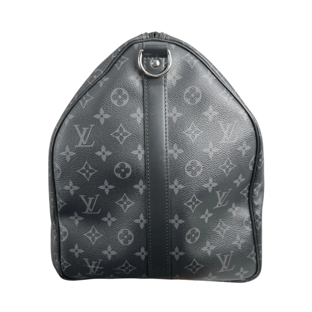 Louis Vuitton Monogram Eclipse Keepall Bandouliere 55