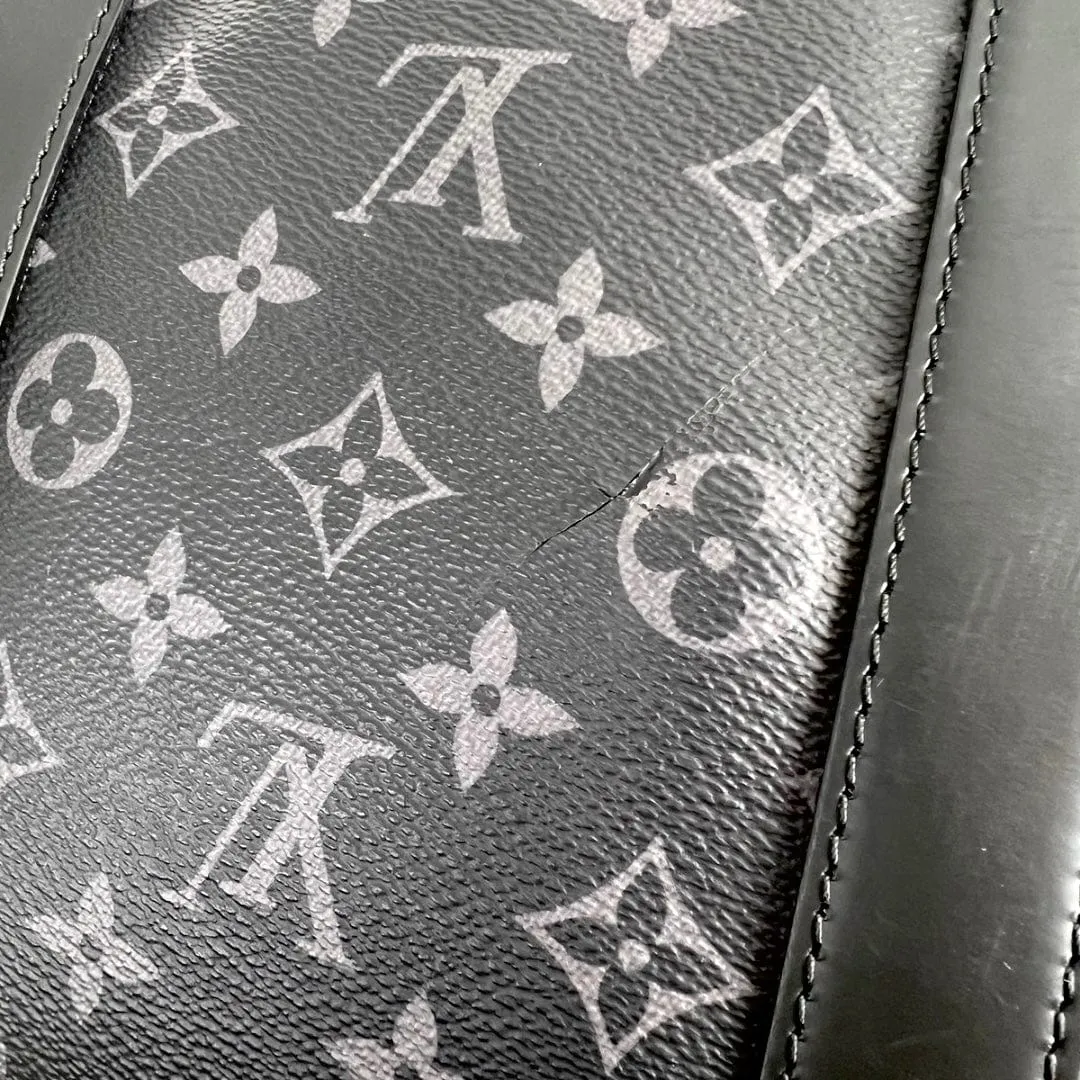 Louis Vuitton Monogram Eclipse Keepall Bandouliere 55