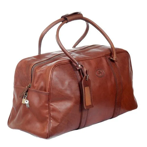 Melvill & Moon Leather Bulawayo Duffel Bag | Brown