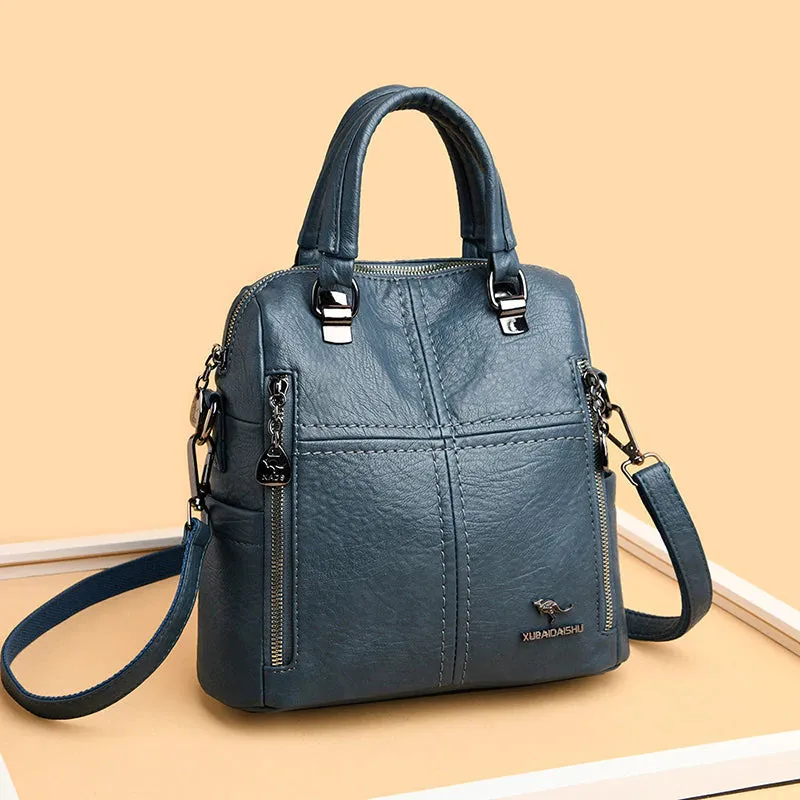 Multifunction  Women Shoulder Bag Travel Backpack