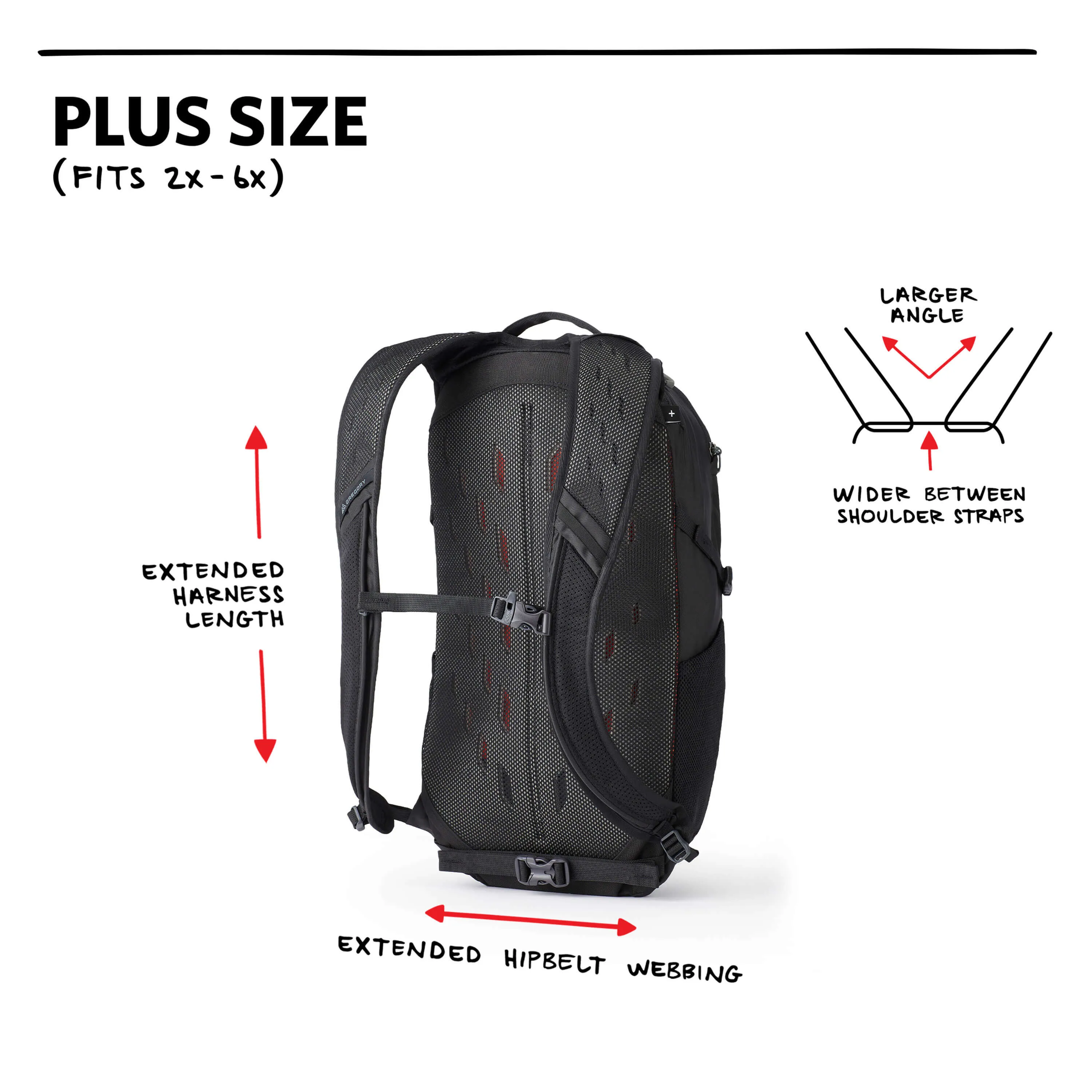 Nano 20 Plus Size Backpack - Icon Teal