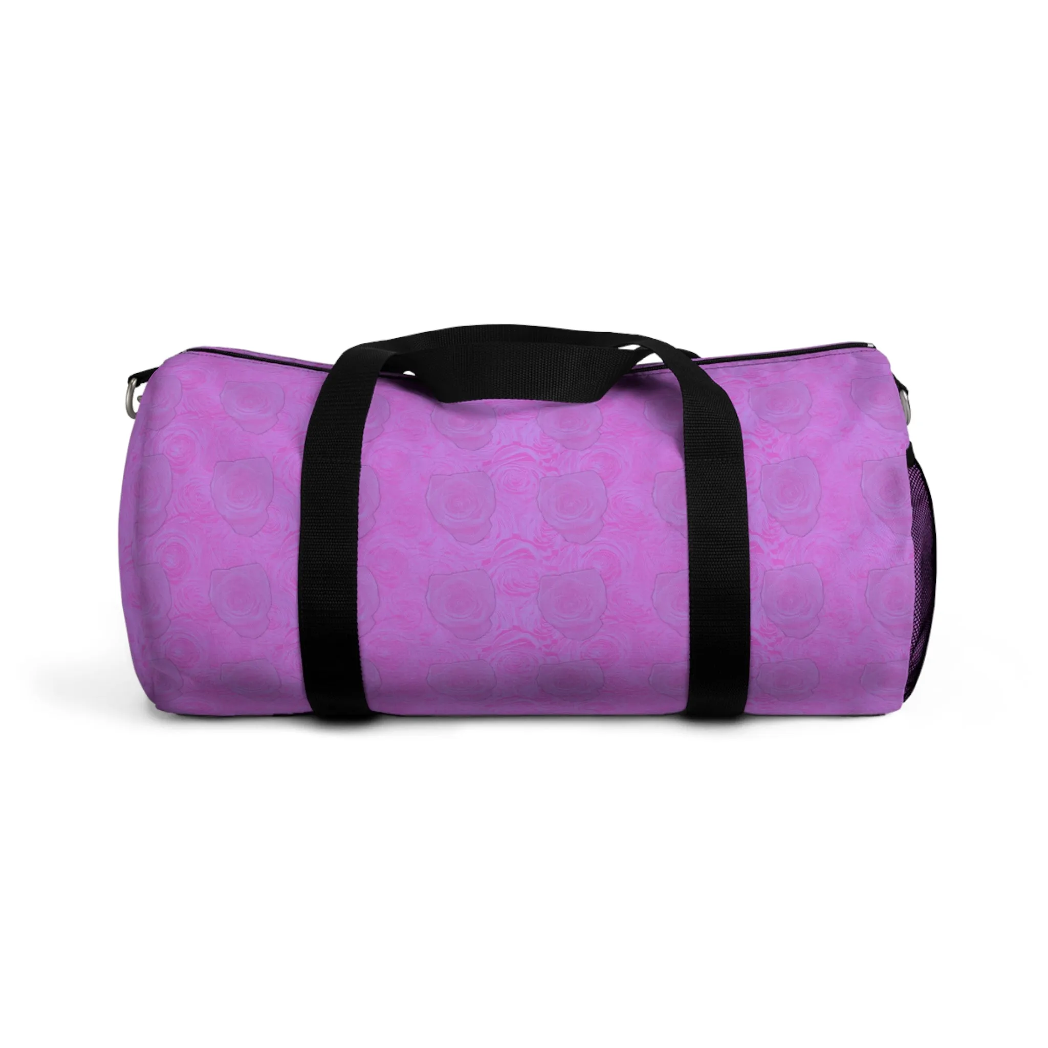 Purple Rose Duffel Bag Flower Lover Gym Bag