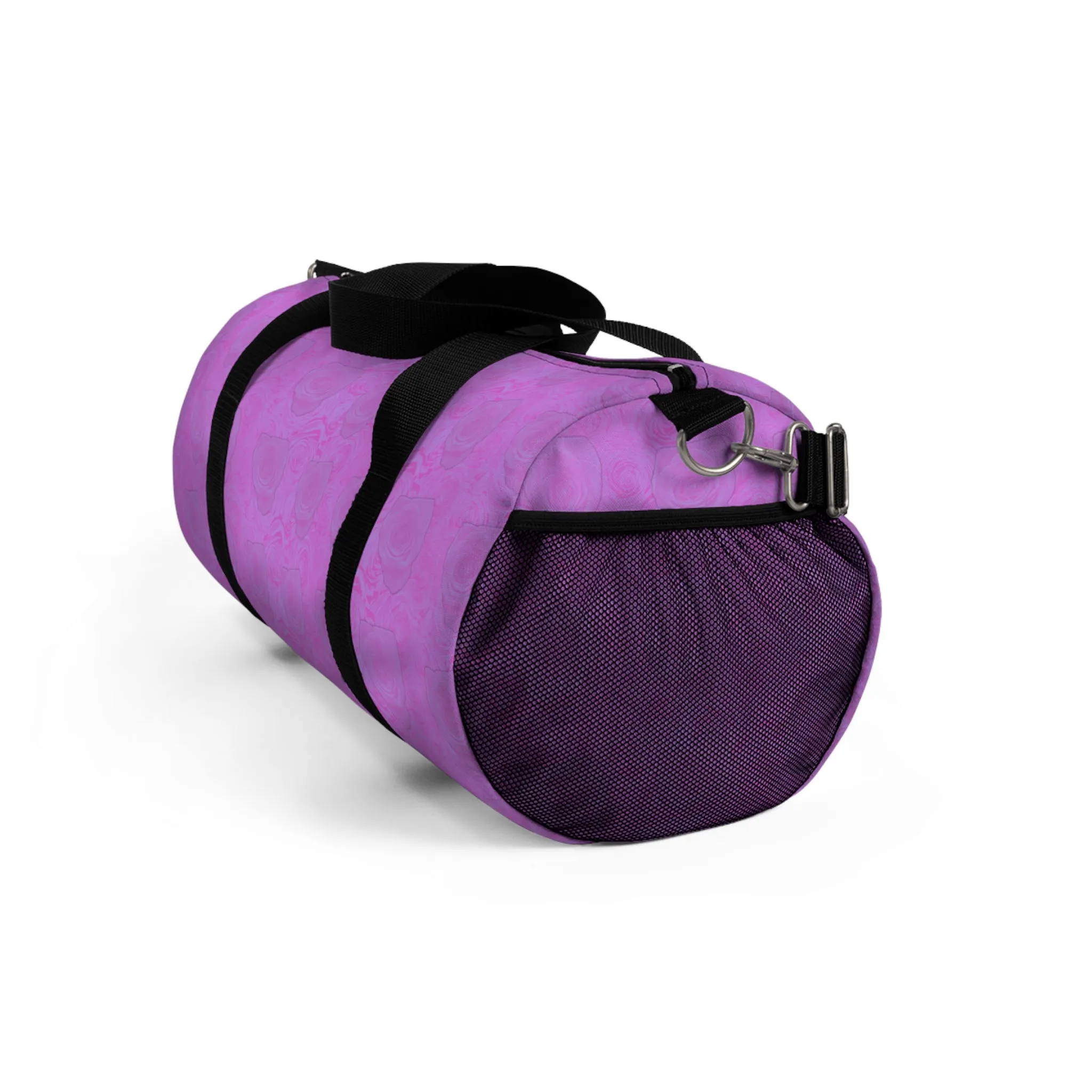 Purple Rose Duffel Bag Flower Lover Gym Bag