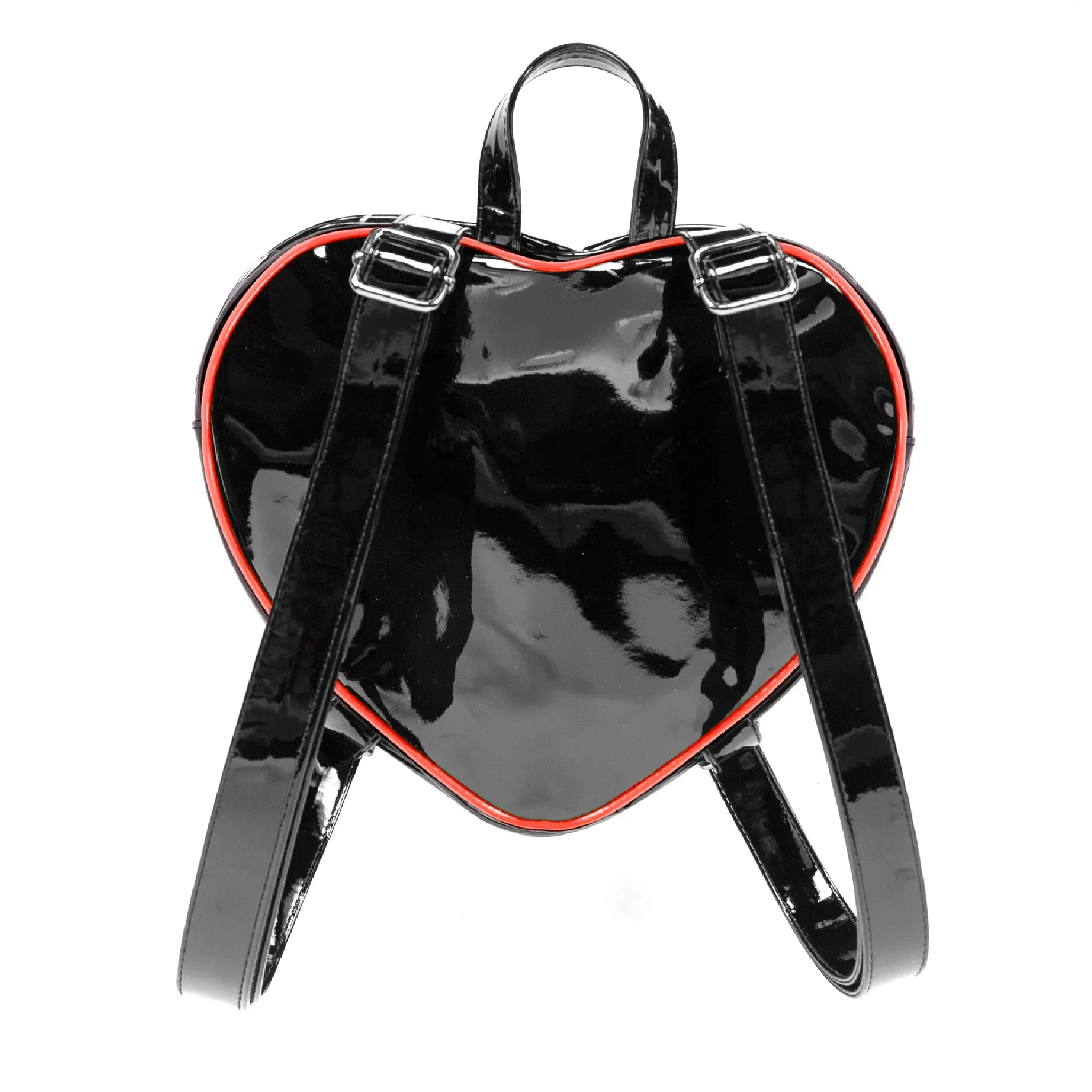 Rocky Horror Picture Show Lips Logo Heart Shaped Backpack