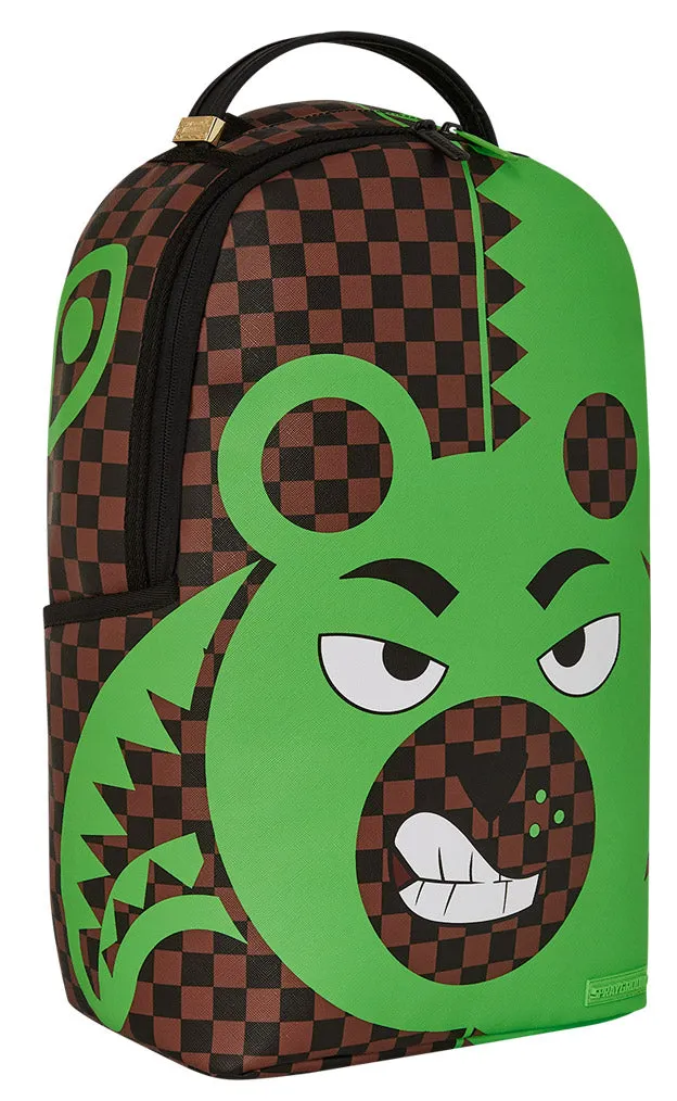 Sprayground Green Money Bear DLXSV Backpack