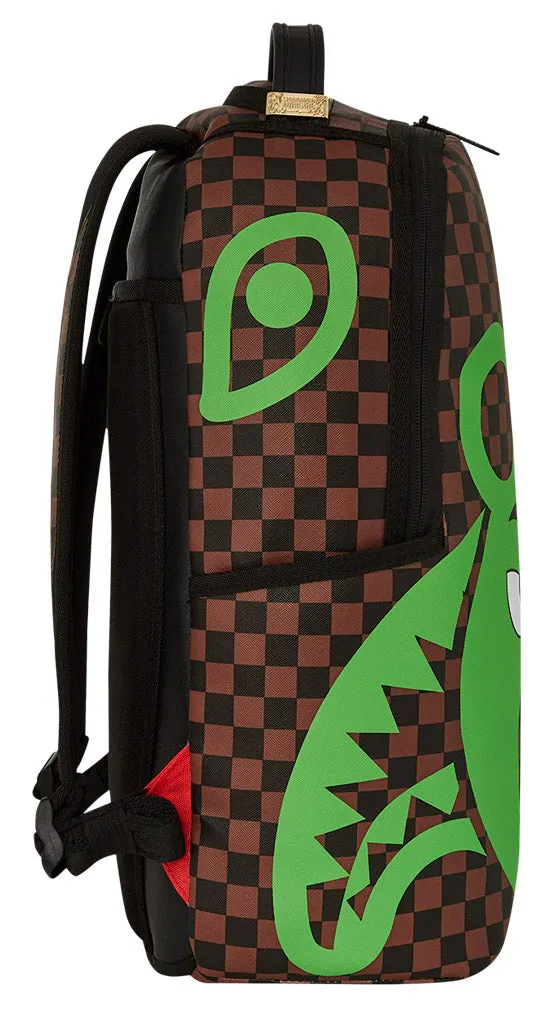 Sprayground Green Money Bear DLXSV Backpack