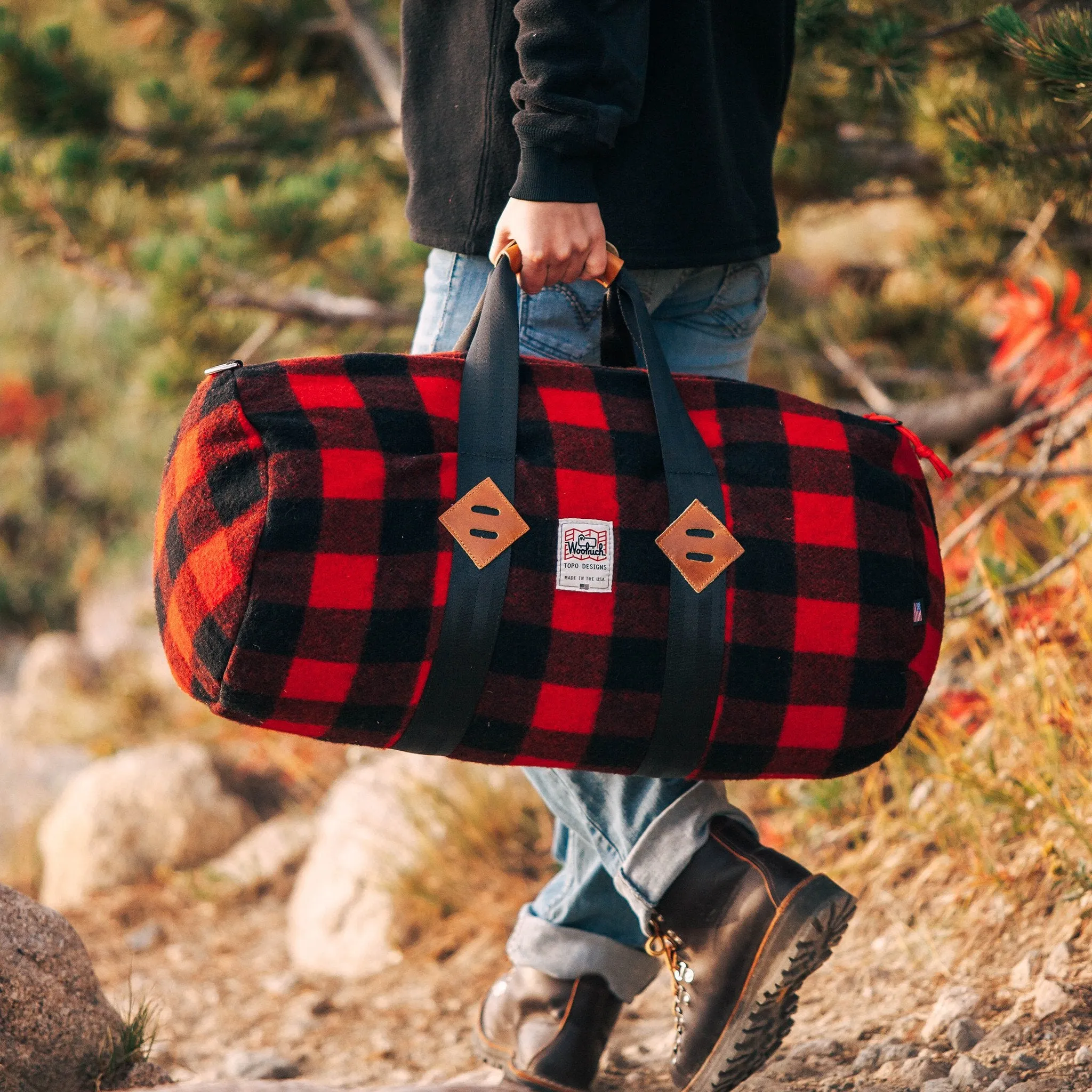 Topo Designs x Woolrich Duffel