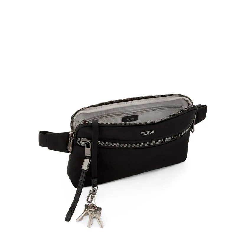 Tumi Voyageur Manele Hip Bag Black/Gunmetal