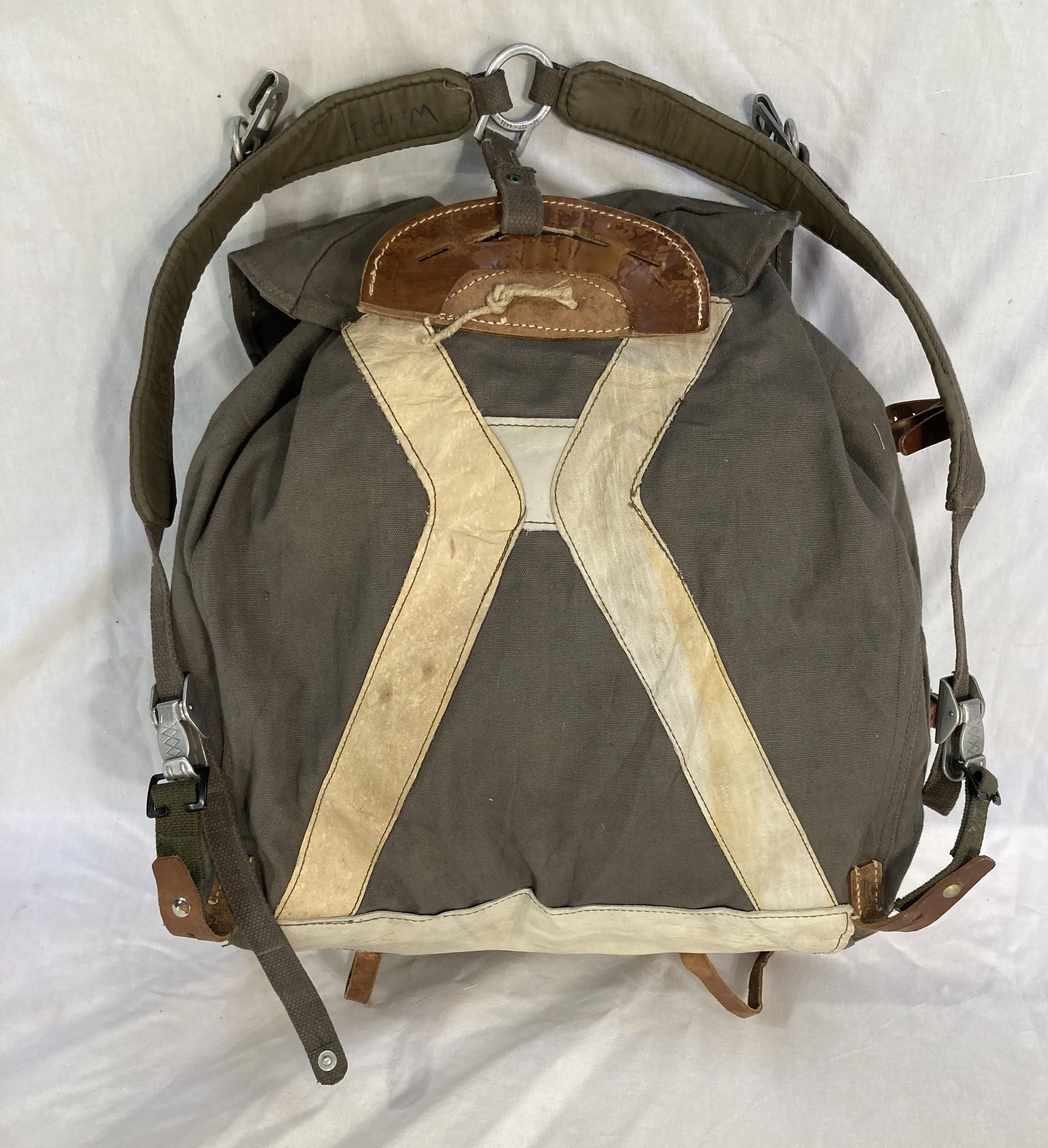 Vintage Swedish Military Backpack